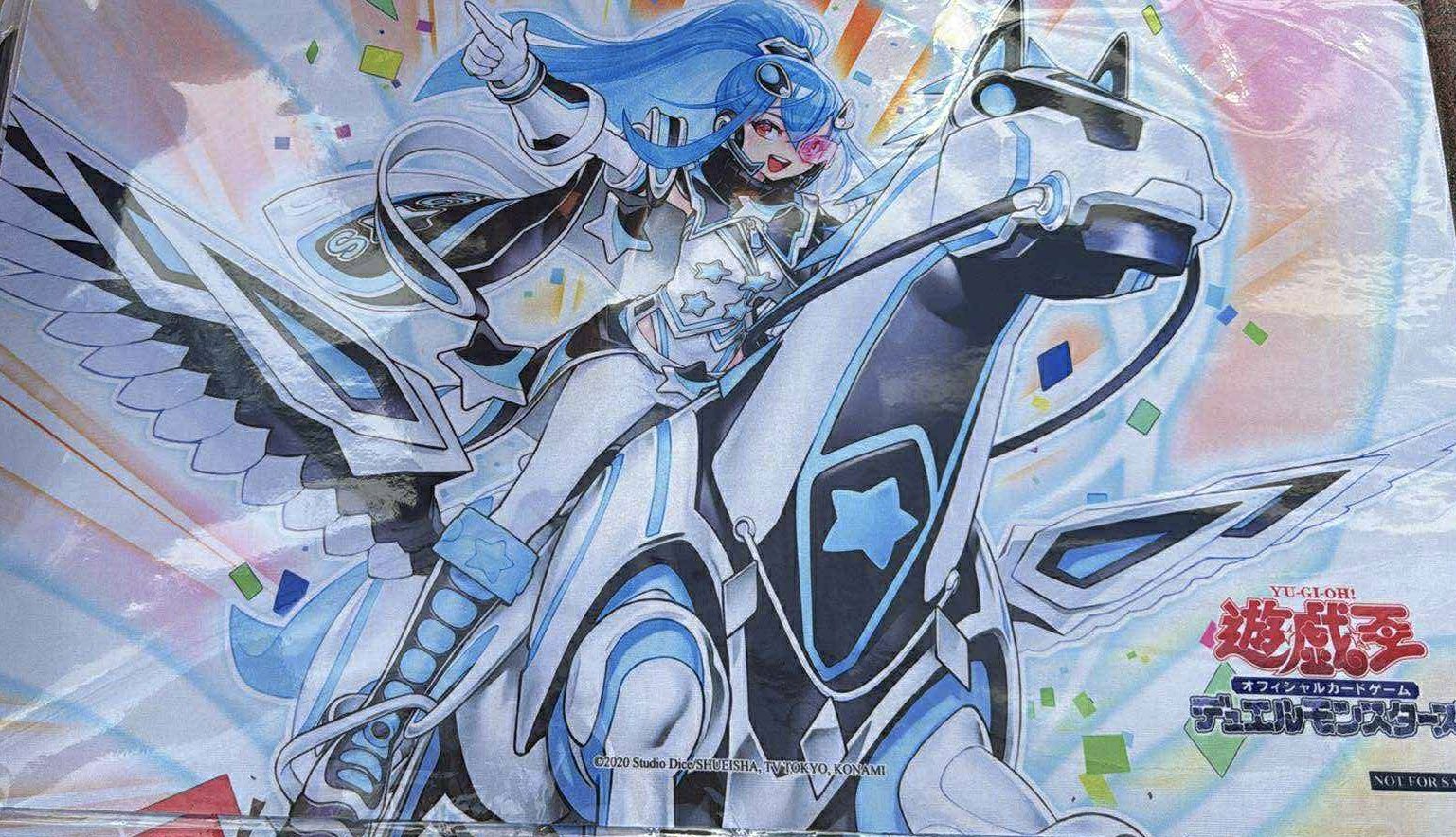 遊戯王　ARG☆S-勇駿のアリオン　公式　プレイマット　アジア限定 遊戯王 ARG☆S-勇駿のアリオン 公式 プレイマット アジア限定