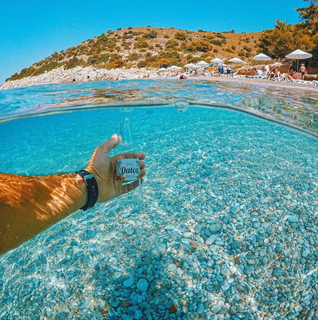 📍Muğla, Palamutbükü Plajı.