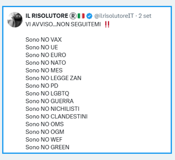 non è che sei solo un coglione? 🤣

<a href="/ilrisolutoreIT/">IL RISOLUTORE ®️🇮🇹</a>