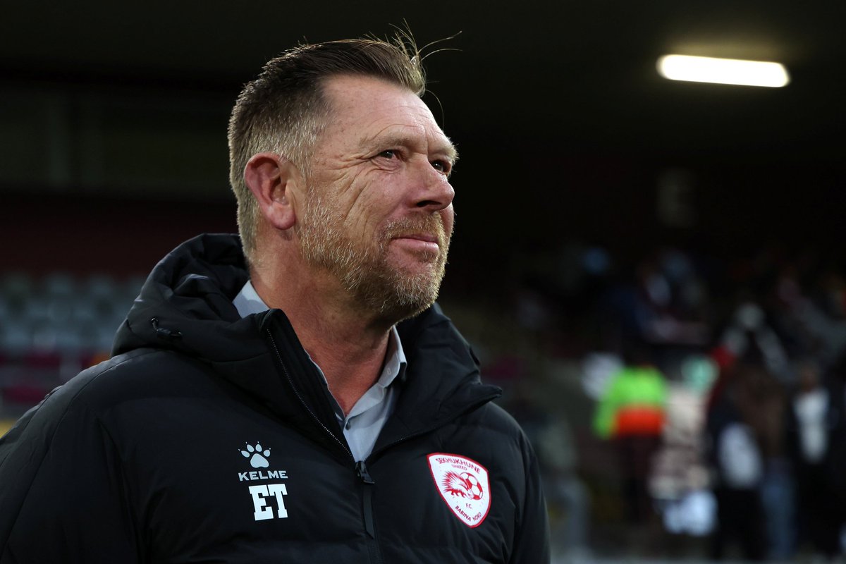 🚨🔴 Sekhukhune United head coach Eric Tinkler named Betway Premiership coach of the month for August. 

🆚️ Orlando Pirates ✅
🆚️ TS Galaxy ✅
🆚️ Orbit College ✅
🆚️ AmaZulu 🤝
🆚️ Durban City ✅

* 13 points out of a possible 15 points. 👏

#BetwayPrem 🇿🇦