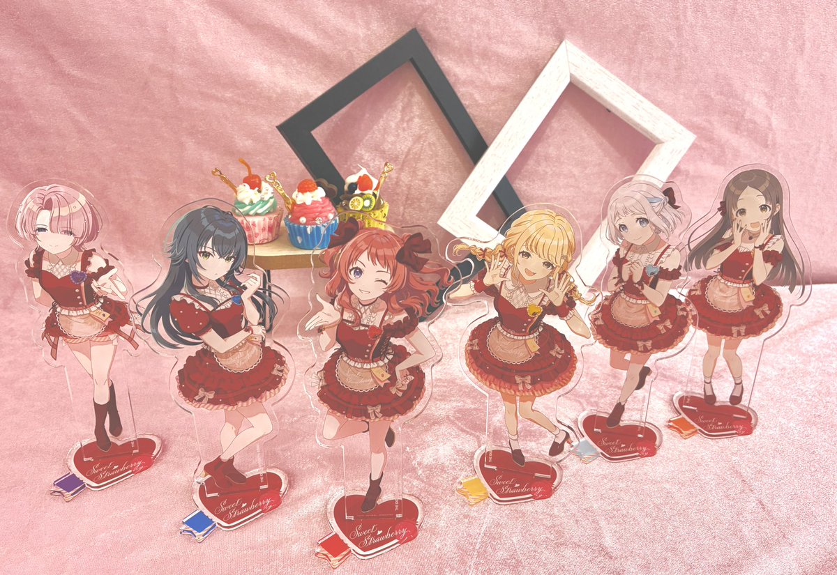 学園アイドルマスター アクリルプレート スウィートストロベリー コンプセット 学園アイドルマスター アクリルプレート スウィートストロベリー