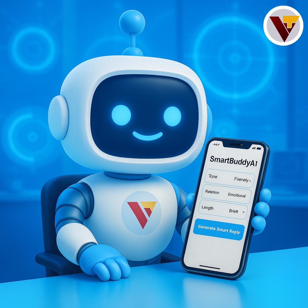 vthinksolution's tweet image. “Bhai, ek app chahiye jo simple bhi ho aur powerful bhi…”
Client ki demand simple thi → real conversations smarter banaye.
Humne banaya SmartBuddyAI – a digital buddy jo har reply ko smart, emotional &amp;amp; situation-perfect bana de #SmartBuddyAI #AI #AppDevelopment