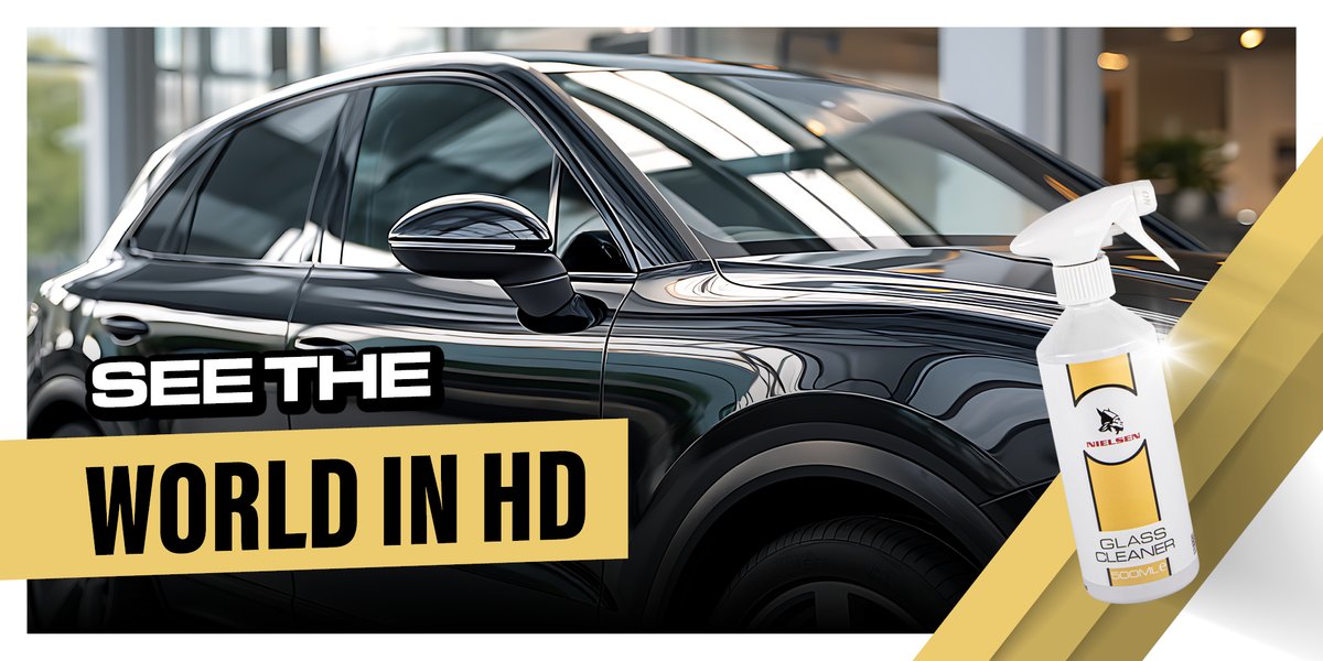 See the world in HD. When your glass is clean, everything looks better.

Nielsen Glass Cleaner delivers streak-free clarity in seconds.
One spray. One wipe. Perfect results.

20% discount: SOCIAL20! Shop now: bit.ly/3UV1MEv 

#SeeTheWorldInHD #GlassCleaning #Automotive