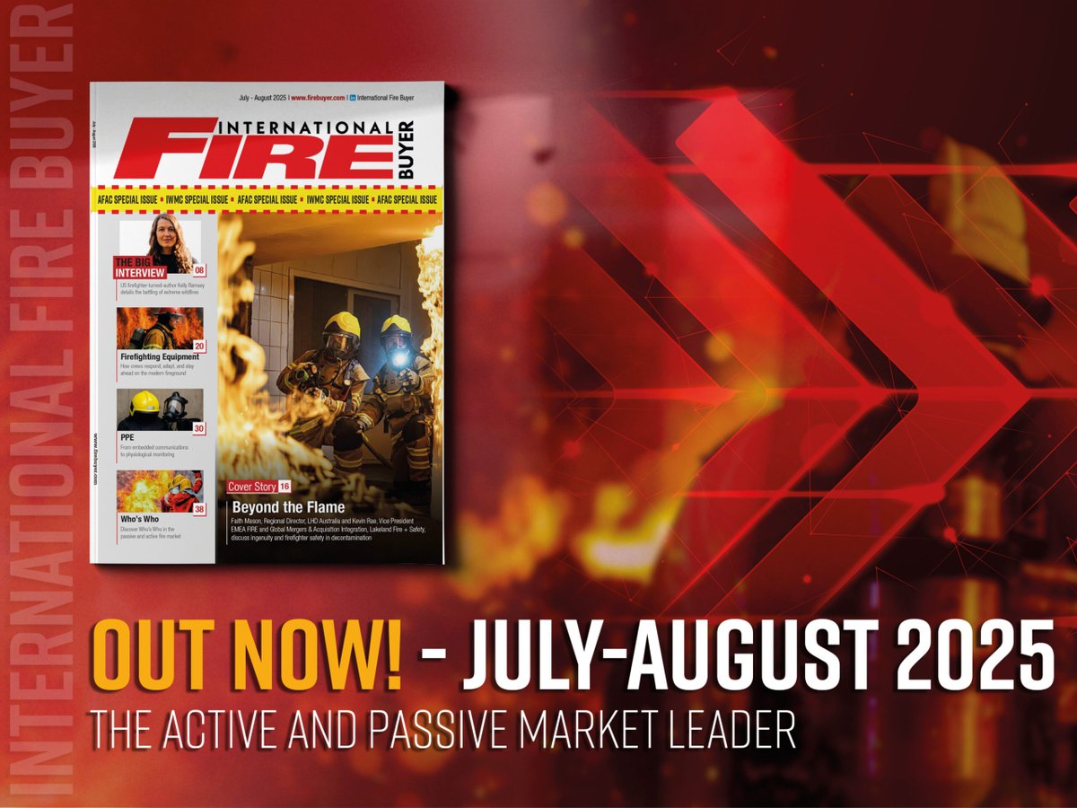 HandMediaInt's tweet photo. 🎉 Excited to launch the latest @Firebuyer Magazine🚒! With AFAC25 &amp; IWMC 2025 ahead, this issue showcases the innovation driving global fire safety.

Read more-https://t.co/yTfJjh1iRV https://t.co/CxEt8r0j1l