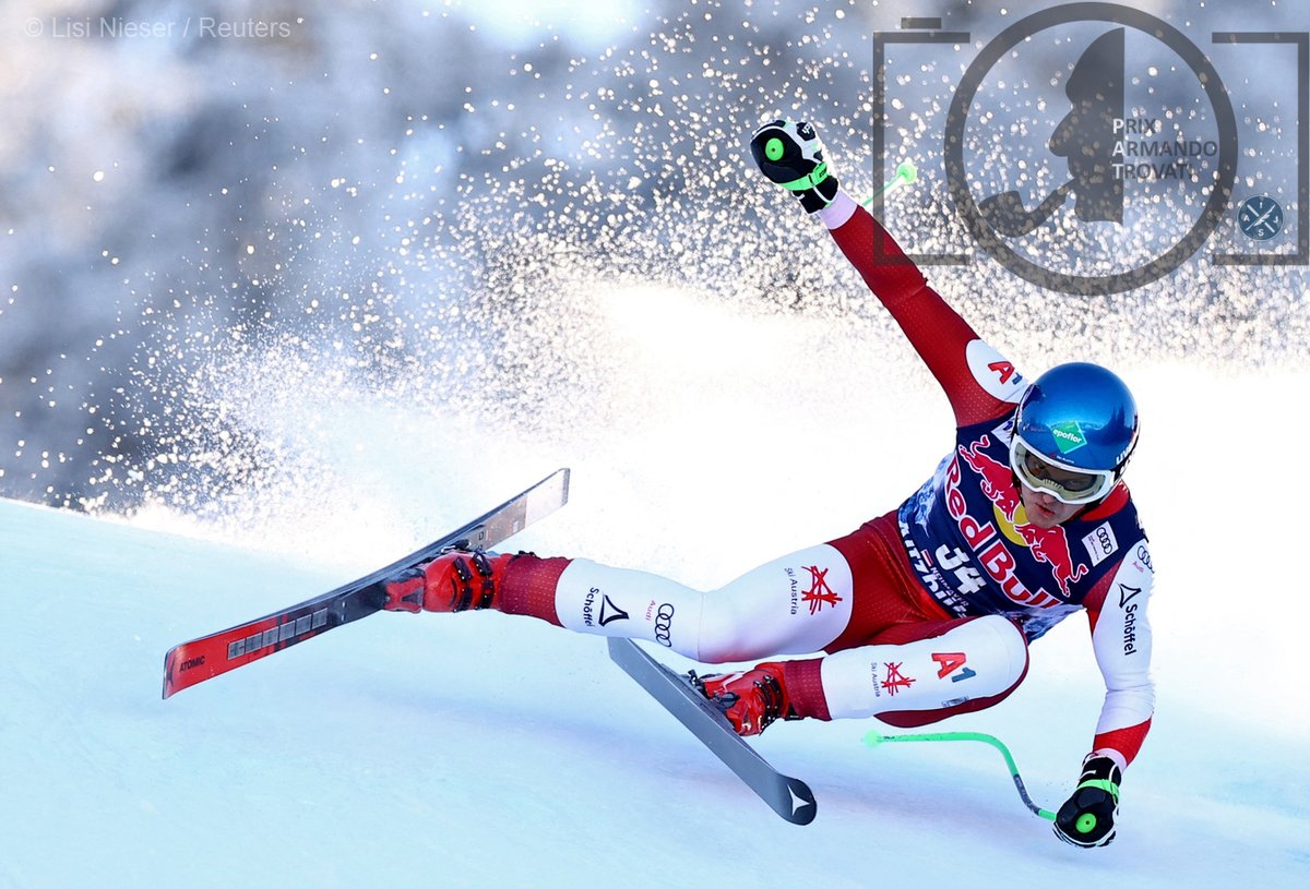 FIS Alpine Ski World Cup Men's Downhill Kitzbuehel Austria January 20, 2024 Austria's Christopher Neumayer in action REUTERS/Lisi Niesner  #PATrovati #skialpin #Austria The Ski Photo Contest AIJS Prix Armando Trovati Edition 2025 is open. Send your best picture from last season!