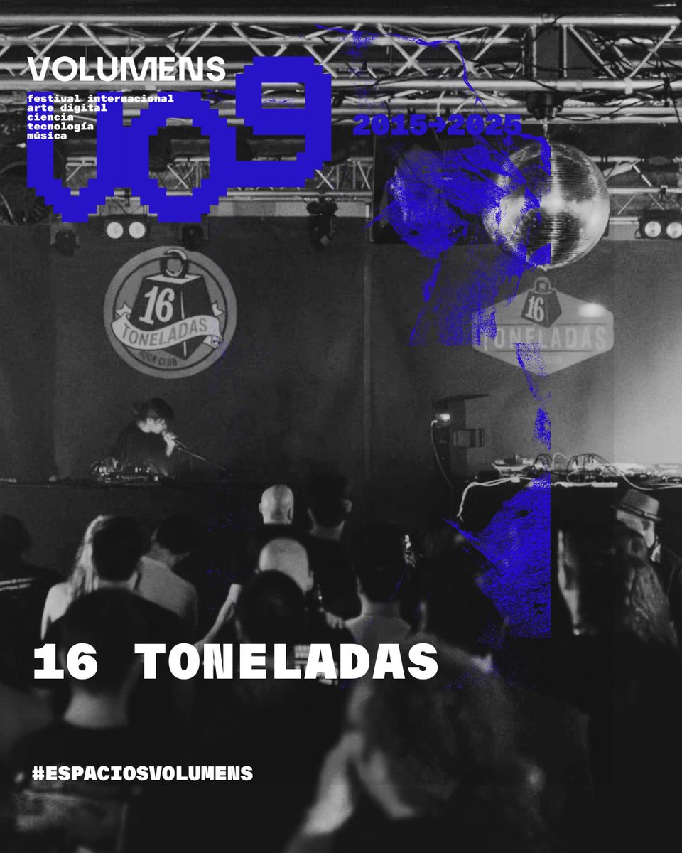 ꚰ <a href="/Toneladas16/">16Toneladas</a>  will host two essential acts for this edition: Ghost Dubs and Mt Gemini . These two musical acts promise to captivate the audience with their hypnotic and deeply emotional soundscapes.

+ volumens.es