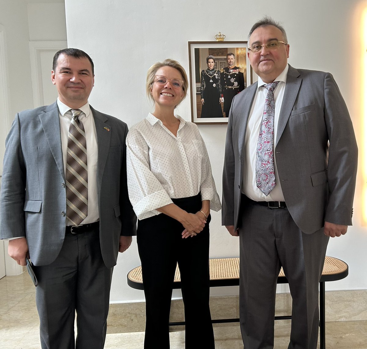 Met with H.E. Hennadii Nadolenko - Ukraine’s new Ambassador to Malaysia. Discussed Denmark’s unwavering and continued support to Ukraine in the face of Russia’s continued illegal war of aggression. Great collaboration among friends ahead 🇩🇰🤝🇺🇦. <a href="/UKRinMAS/">UKR Embassy in MAS</a>