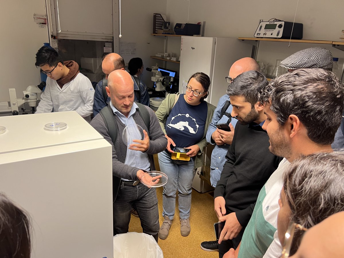 projectaladdin's tweet image. The 1st day of our meeting ended with a tour of the @liu_universitet zebrafish facility &amp;amp; PI Lasse Jensen&apos;s lab. 🐠 

During the second day, we will focus on...

🔹 Communication, dissemination &amp;amp; exploitation (@ZirkaInnotech)
🔹 Coordination (@CNB_CSIC) 

#EICPathfinder @EUeic