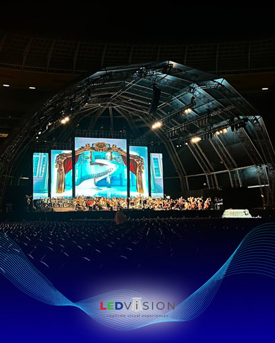 LEDVisionZA's tweet image. Grand Scale, Personal Impact 
When orchestral magic fills the stadium, LEDVision is there to make sure no note or nuance is missed.

Website: ledvision.co.za

#LEDVision #ModularLED #LEDDisplays #LEDTechnology #LEDVideoWalls #LED #LEDScreenInstallation #LEDScreen