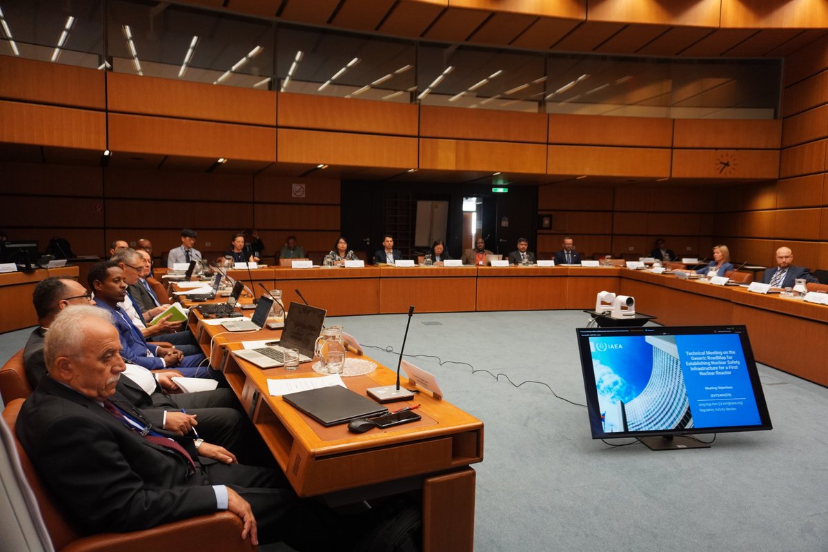 IAEA NS (@iaeans) on Twitter photo 🌐⚙️This week, the <a href="/iaeaorg/">IAEA - International Atomic Energy Agency ⚛️</a>'s new assistance tool for embarking countries—the Generic RoadMap #GRM Project—brought together nuclear regulators and operators from around the world to share experiences and lessons learned in establishing nuclear safety infrastructure for a first 🌐⚙️This week, the <a href="/iaeaorg/">IAEA - International Atomic Energy Agency ⚛️</a>'s new assistance tool for embarking countries—the Generic RoadMap #GRM Project—brought together nuclear regulators and operators from around the world to share experiences and lessons learned in establishing nuclear safety infrastructure for a first