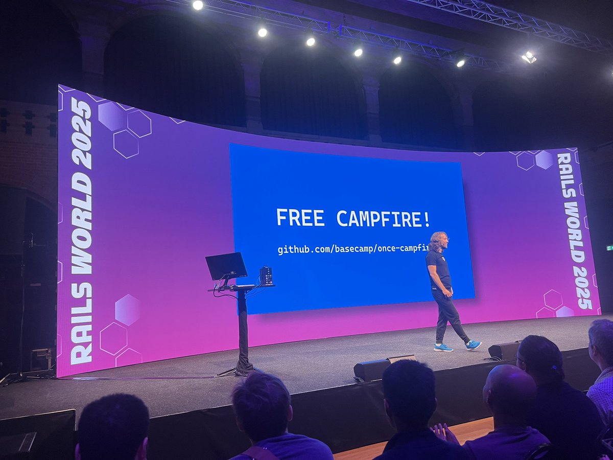 DOWNLOAD CAMPFIRE FOR FREE: 
github.com/basecamp/once-…