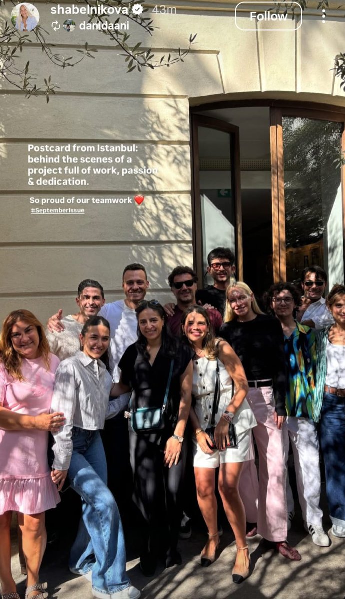 📷🖋shabelnikova
/Freelance Styling&amp;Creative Director/
📨
Postcard from Istanbul:
behind the scenes of a project full of work, passior &amp; dedication.
So proud of our teamwork
Septemberlssue
Esquire
MIDDLE EAST
#KeremBürsin