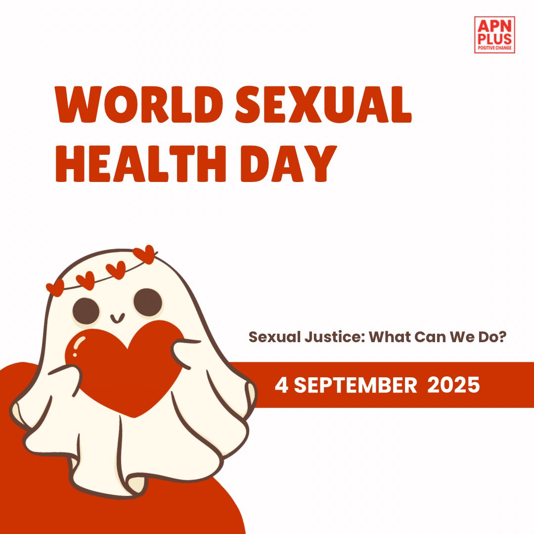 Sexual Justice: What Can We Do? We can listen, affirm, protect, and fight for rights. On #WSHD2025, we stand for a future where sexual health, rights, and pleasure are for all.

#APNPLUS #SexualJustice #AsiaPacific
