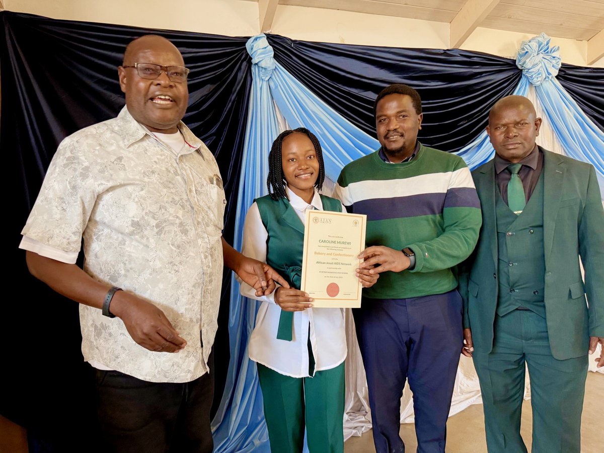 Congratulations to all the trainees graduating with certificates in garment construction and bakery &amp; confectionery! @StPetersKubatana Zimbabwe. Your dedication and commitment to acquiring these vital skills for self-empowerment is truly inspiring. we couldn’t be prouder of you!