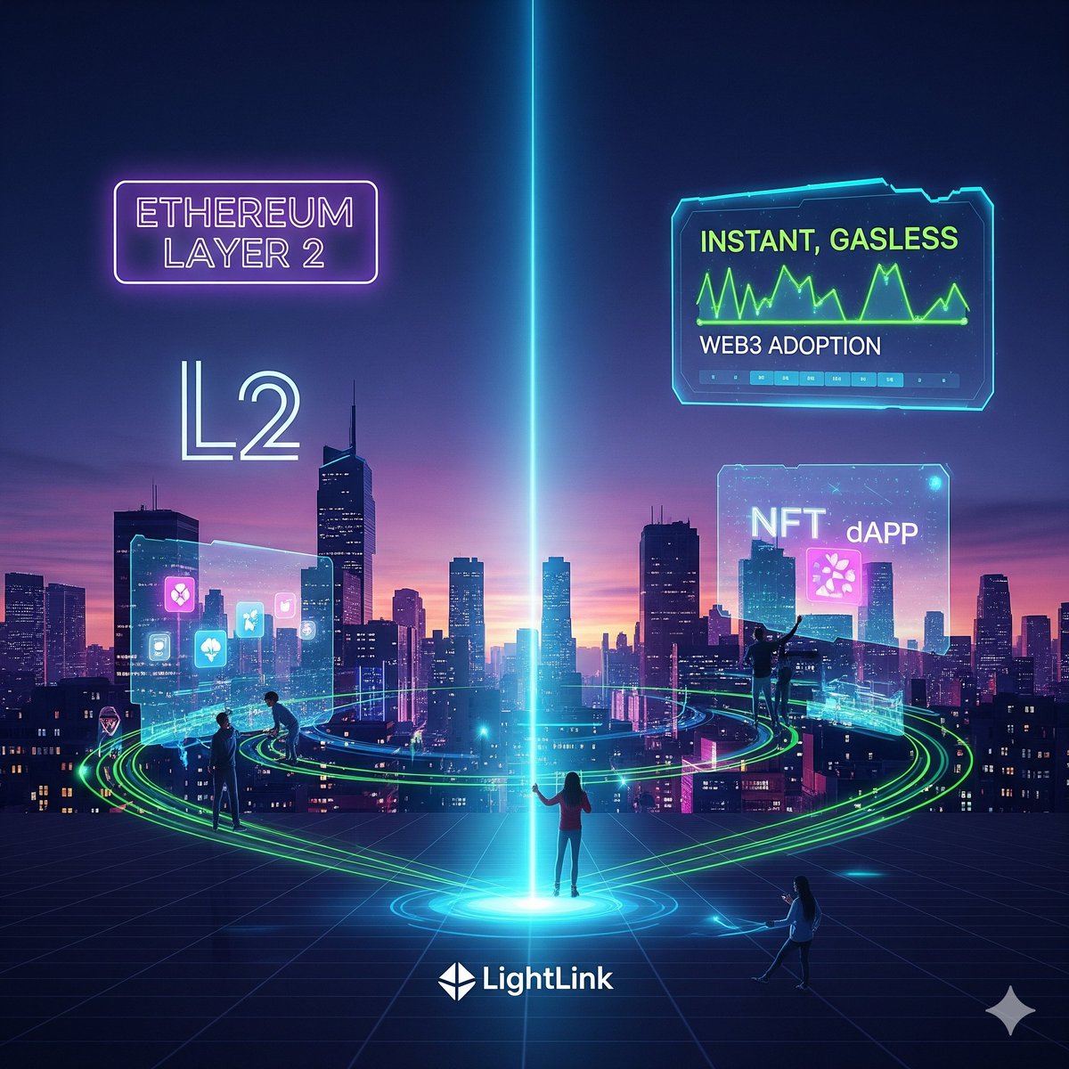 DilRoxsdrv's tweet image. 🚀 LightLink : The Ethereum Layer 2 that’s redefining blockchain simplicity. ⛓️

⚡️ Instant, gasless transactions 🔒 Enterprise-ready infrastructure 🌐 Built for dApps, NFTs, and Web3 adoption
@LightLinkChain  @Galxe  🔥
#Blockchain  #Ethereum  #Layer2  #Web3