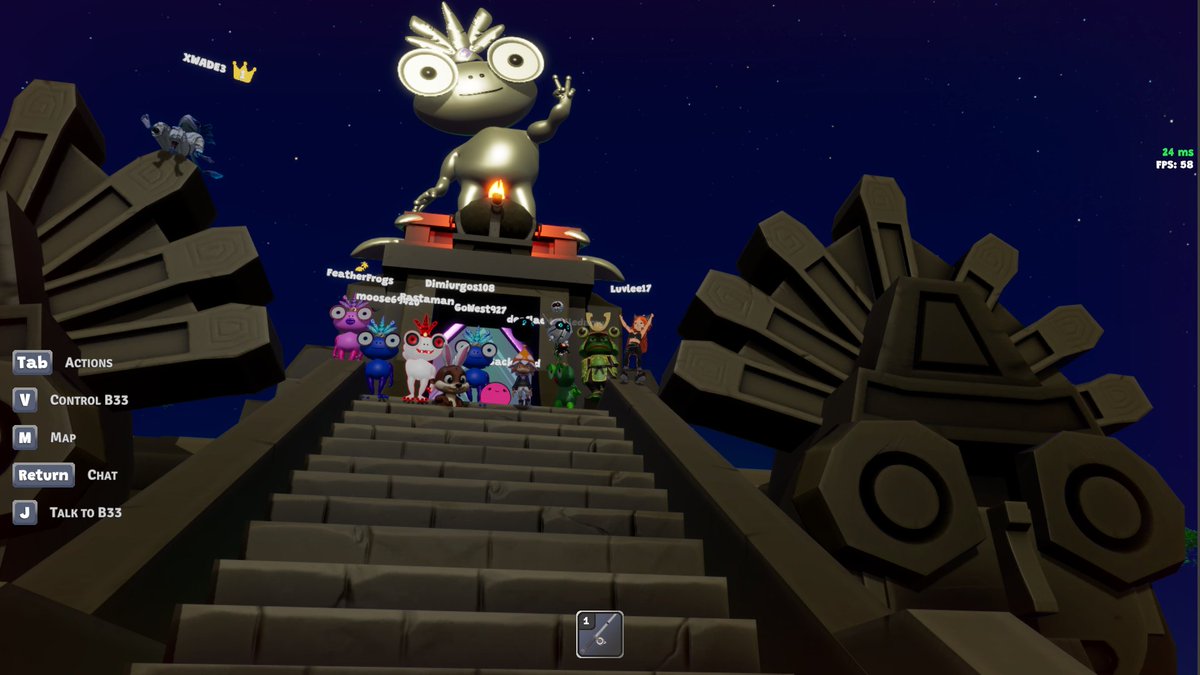 Feather Frogs Game Night, was fun like always <a href="/FeatherFrogs/">Fᴇᴀᴛʜᴇʀ Fʀᴏɢs</a> <a href="/Nifty_Island/">Nifty Island 🏝</a>