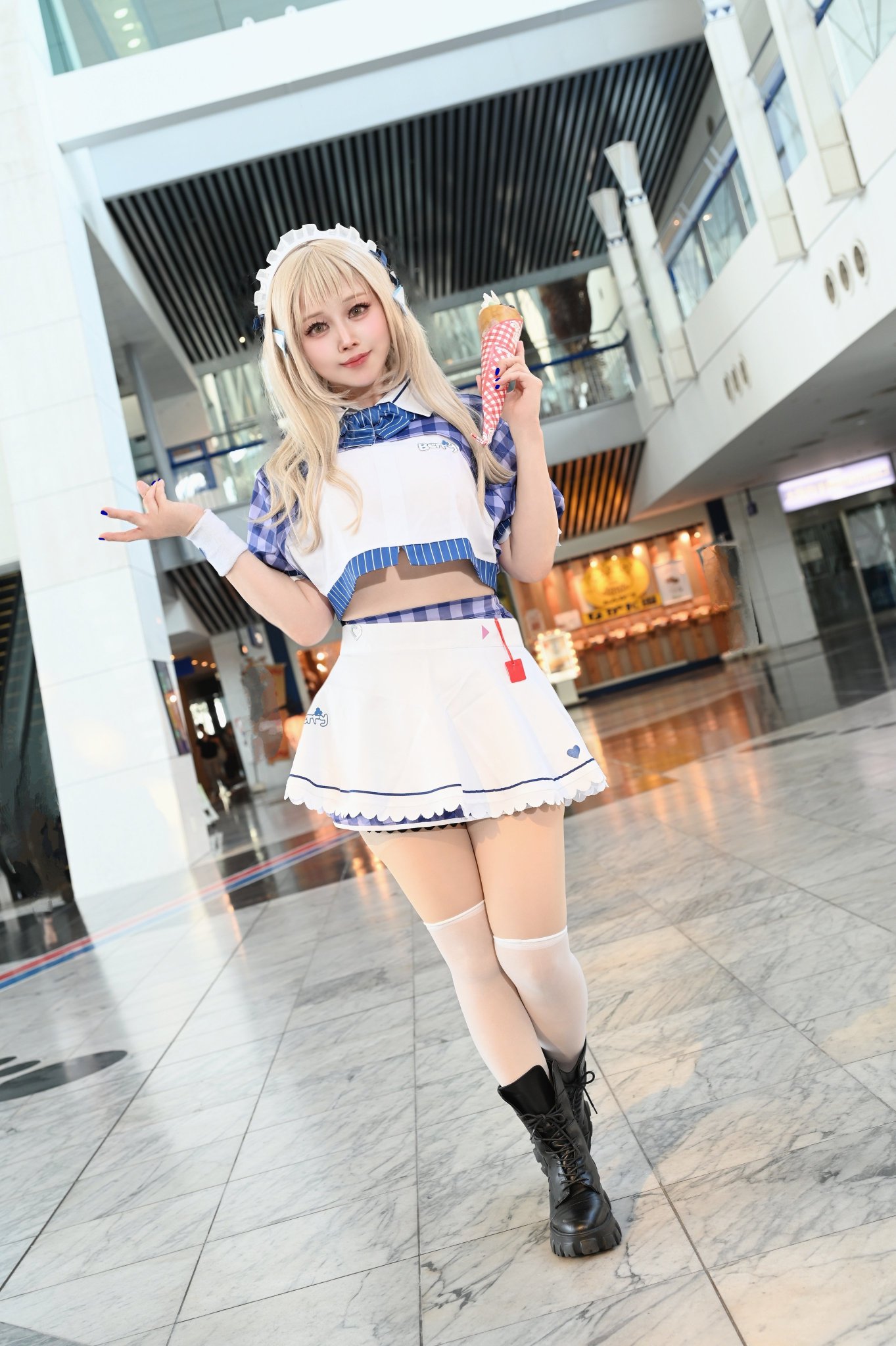 NIKKE ティア マリオンクレープ コスプレ衣装 Amazon.co.jp: GGcosplay 勝利の女神：NIKKE』×マリオンクレープ