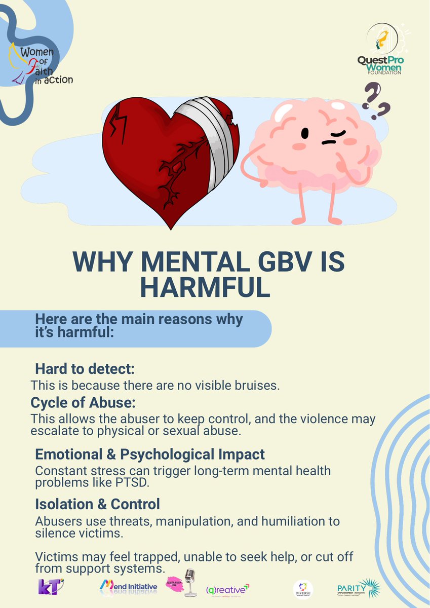 #TOSIRIKA Mental GBV is harmful because it’s hard to see but easy to feel. Its effects can last a lifetime if left unchallenged. Together, let’s expose it, speak against it, and support survivors. #TogetherAgainstGBV #EndMentalGBV