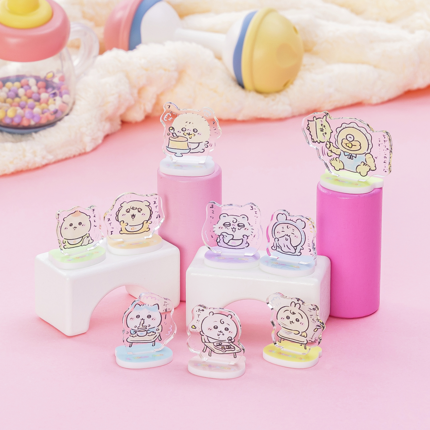 ちいかわマーケット アクリルスタンド (ちいかわ コケ) ノベルティ アクスタ ちいかわマーケット アクリルスタンド(ちいかわ/コケ) 非売品