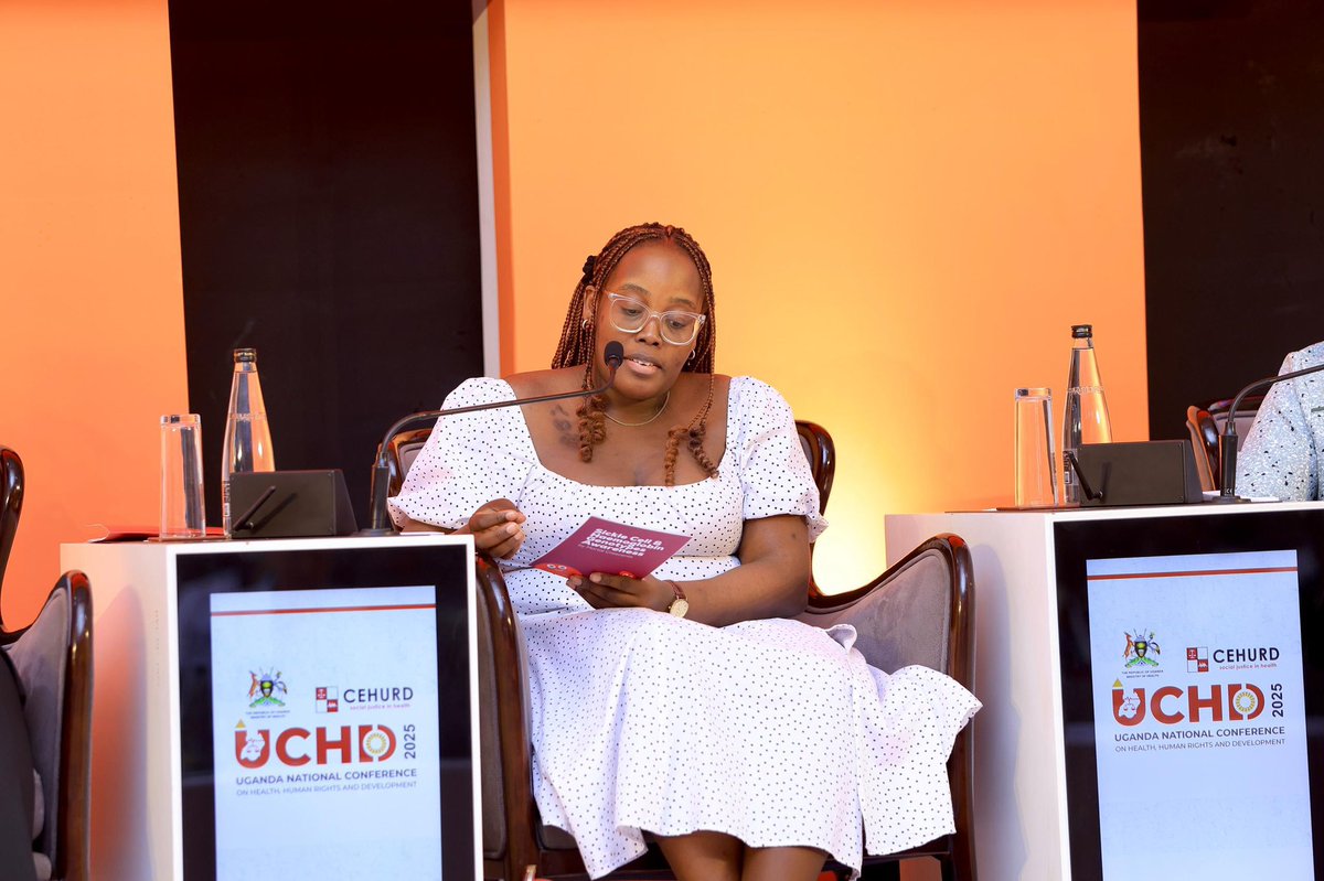 Martina Nalunkuma says Sickle cell disease is more than a medical condition but a lifelong battle. Warriors endure painful complications such as gallstones, avascular necrosis (bone death often requiring hip replacement), frequent infections, strokes, and severe anemia.
#UCHD2025