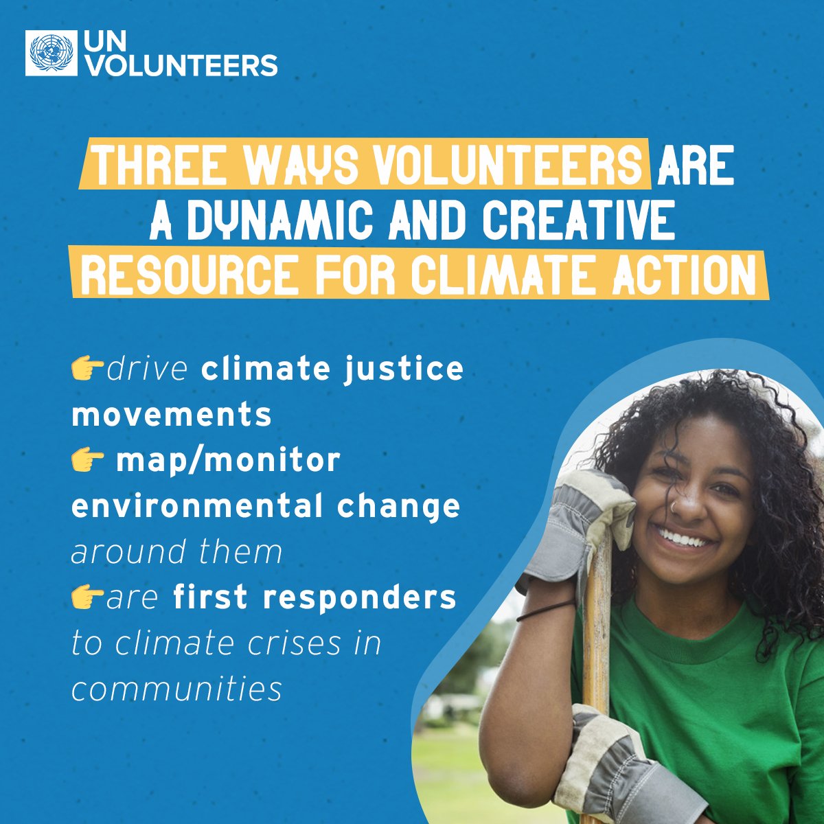 UNV_ESARO's tweet photo. The 2nd Africa Climate Summit #ACS2 opens in #Ethiopia, calling for faster action on #climate change.

3 ways #volunteers are already making a difference: 🟢Driving climate justice 
🟢Environmental monitoring 
🟢Responding to climate crisis

Read more > https://t.co/4rJCjNNoyK https://t.co/ZdvJrV21lM