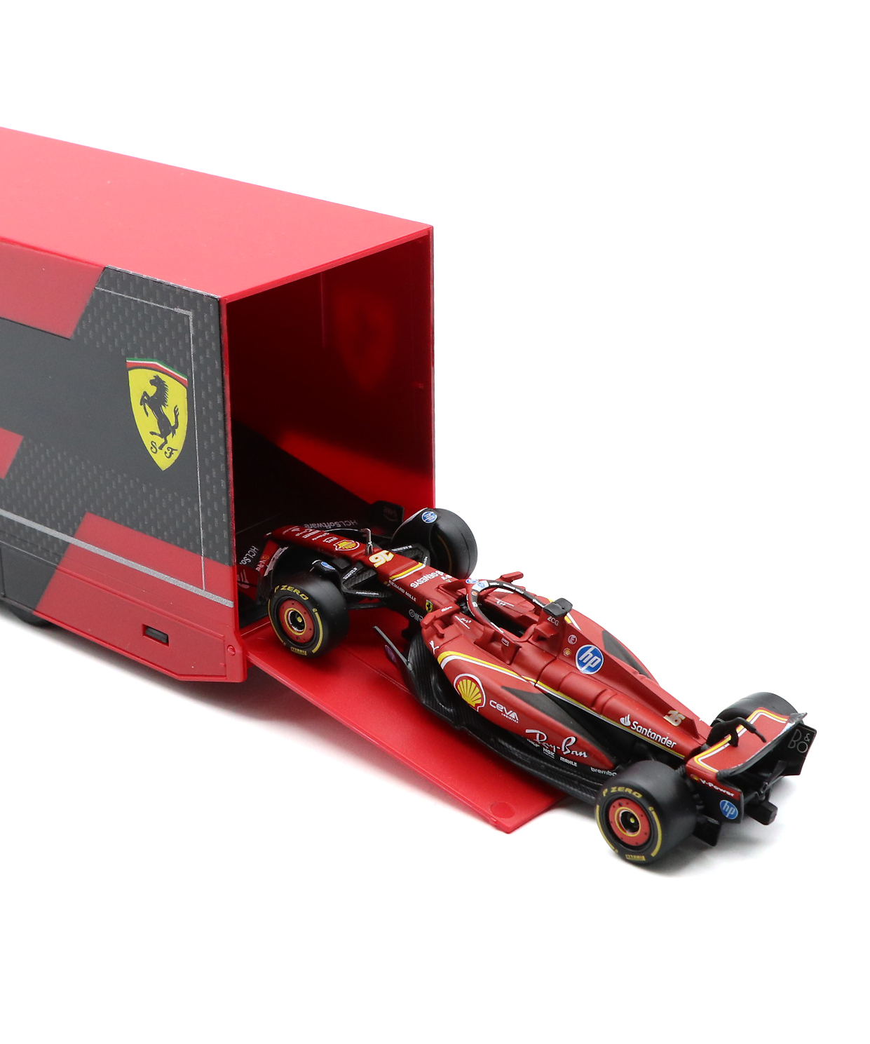 【約50cm F1 フェラーリ　トランスポーター　スクーデリア　1/32】 約50cm F1 フェラーリ トランスポーター スクーデリア 1/32
