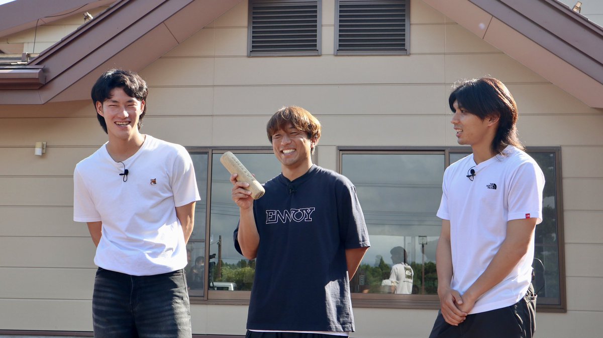 ⠀
／
#エスパルスさんぽ 9月は
ファミリータウン #御殿場 市へ！
＼

#山原怜音 選手が中高6年間を過ごした御殿場で
#高木践 選手  #猪越優惟 選手とともに
#モルック を体験🪵✨

カンペにツッコミながら撮影した
オープニングにも注目です！

#VIVA_SPULSE #トコチャン
#spulse #エスパルス