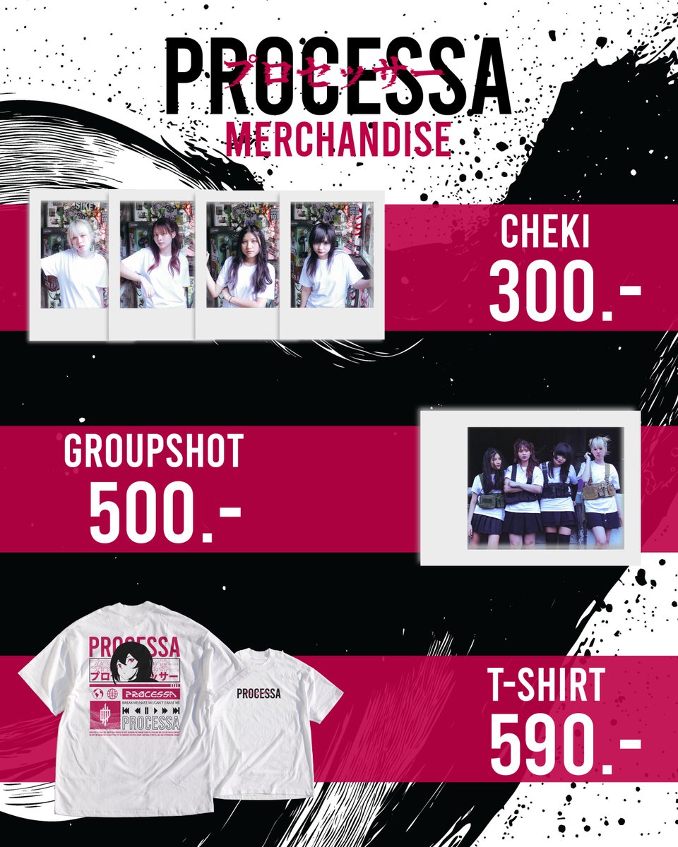 Processa_Idol's tweet photo. 𝐏𝐑𝐎𝐂𝐄𝐒𝐒𝐀 𝐄𝐕𝐄𝐍𝐓
✧ ━━━━━━━━━━━ ✧
พบกับ "ฝันดีนะ" 1st Performance
มาสนุกมาฝันดีไปด้วยกัน
Play T-Shirt วางขายที่หน้างาน มาจับจองกันได้เลย
📷 IDOL EXCHANGE
📷MBK Center
📷 SAT 06.09.2025
📷 Stage : 16:40 - 17:00 น.
📷 Booth : 17:30 - 19:00 น.
#PROCESSAidol https://t.co/NqNRVNR1Kz
