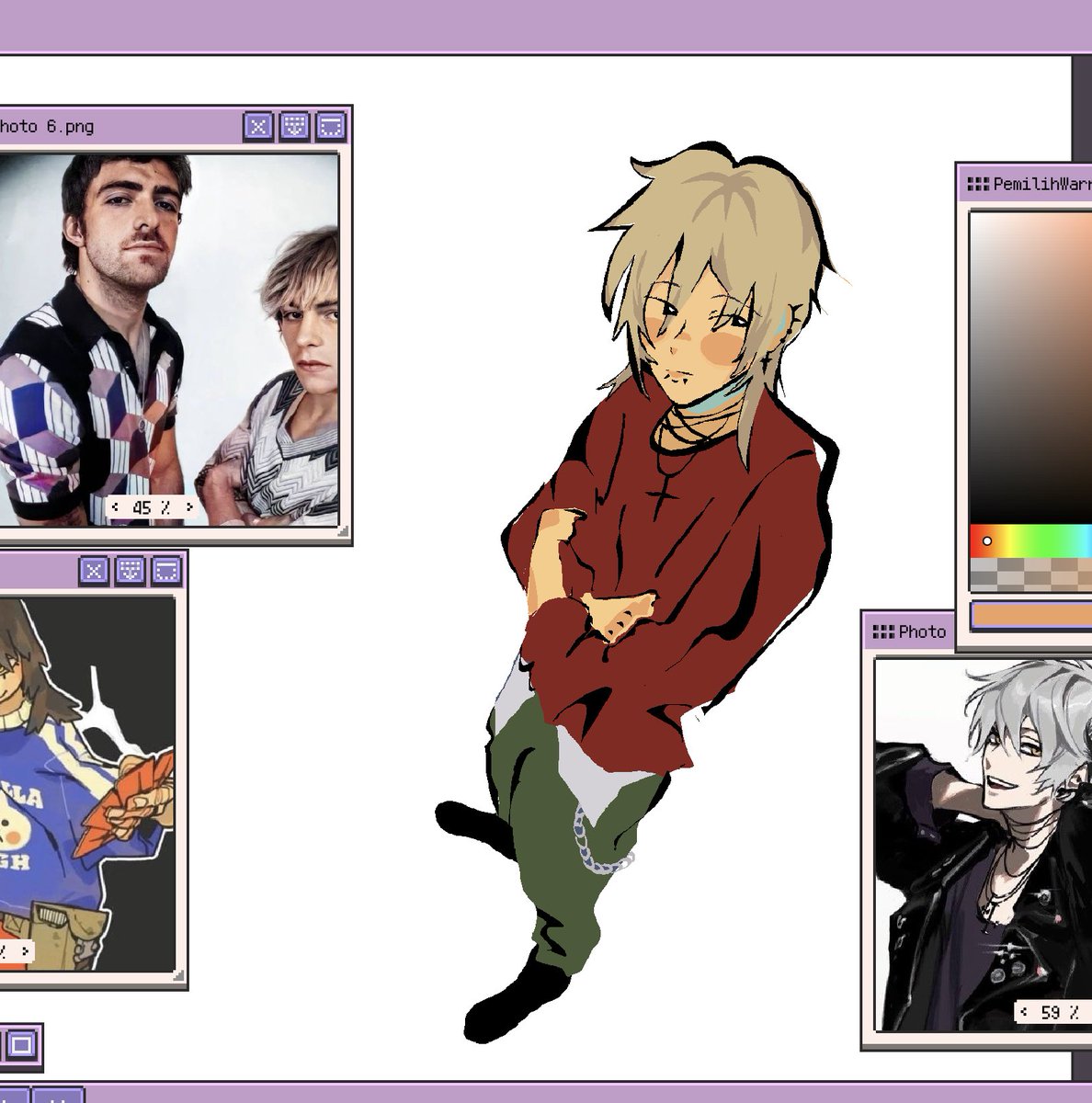 #あんさんぶるスターズ #羽風薫 
WIP