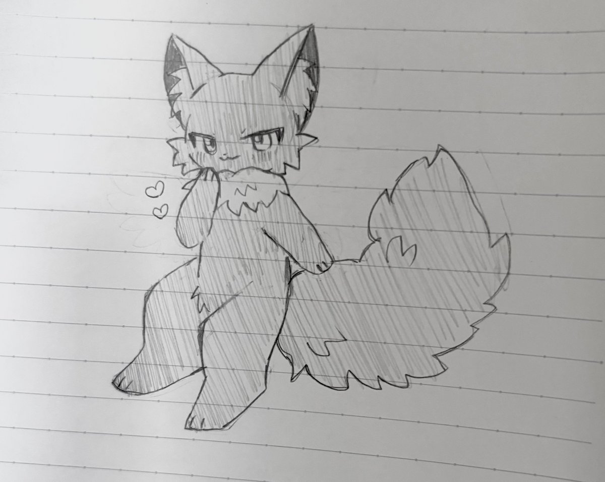 今日も描いてた！！
新キャラかも…