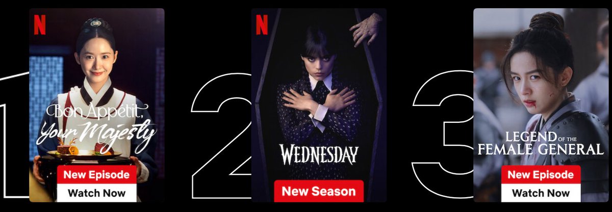 SimplyZhouYezi's tweet photo. Three formidable distinct female characters on Netflix Top 3 
#LegendofTheFemaleGeneral #HeYan 🙌🏻 https://t.co/0mJ1ubUssG