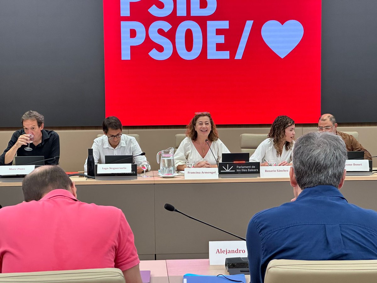 psibpsoe's tweet image. 💪Encaram un nou curs polític celebrant les jornades parlamentàries amb més força i unió que mai. 

🌹L'objectiu és clar: continuarem impulsant polítiques socials i innovadores que posin les Illes i la seva ciutadania per davant de tot.