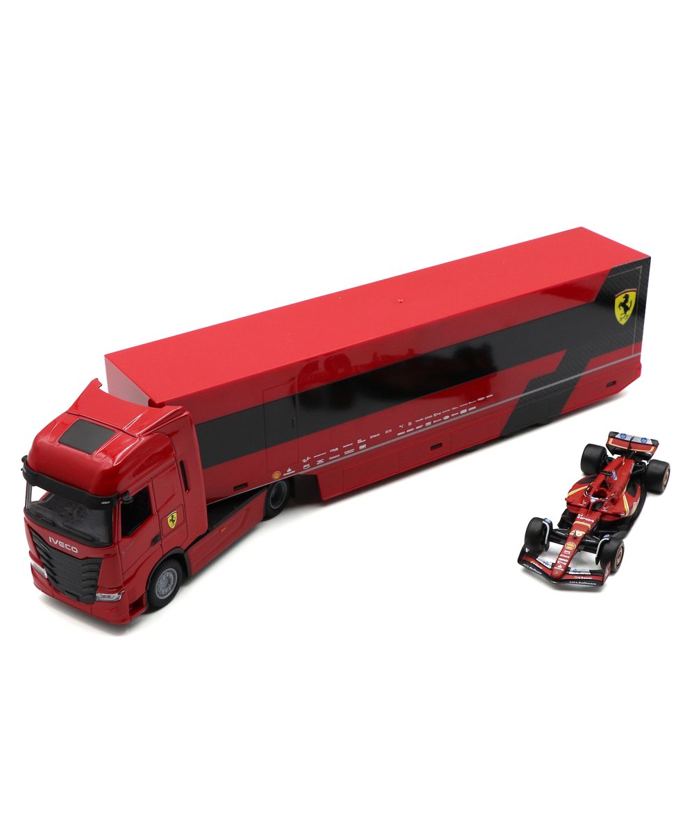 【約50cm F1 フェラーリ　トランスポーター　スクーデリア　1/32】 約50cm F1 フェラーリ トランスポーター スクーデリア 1/32