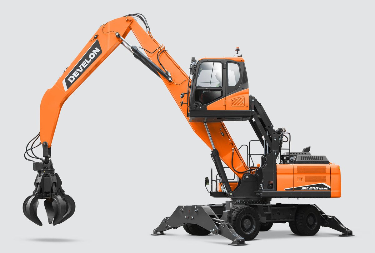 MEqOfficial's tweet image. New DX270WMH-7 #materialhandler from #DEVELON

➡️ bit.ly/465SDy7