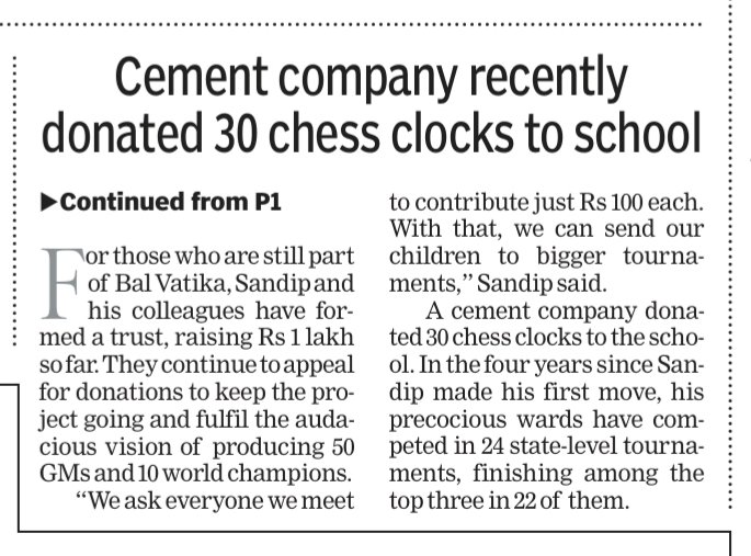 Check this out, mate! 200 children in Gujarat village set eyes on Grandmasters 's title

timesofindia.indiatimes.com/city/vadodara/…
#timesofindia #teachersday2025 #Chess #sports #TOI