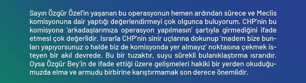 Bakırhan da Özel de iktidarın ne yaptığını çok iyi biliyor.
Bilenler olarak duruyorlar.
Bazen eylemden daha etkilidir sözler.