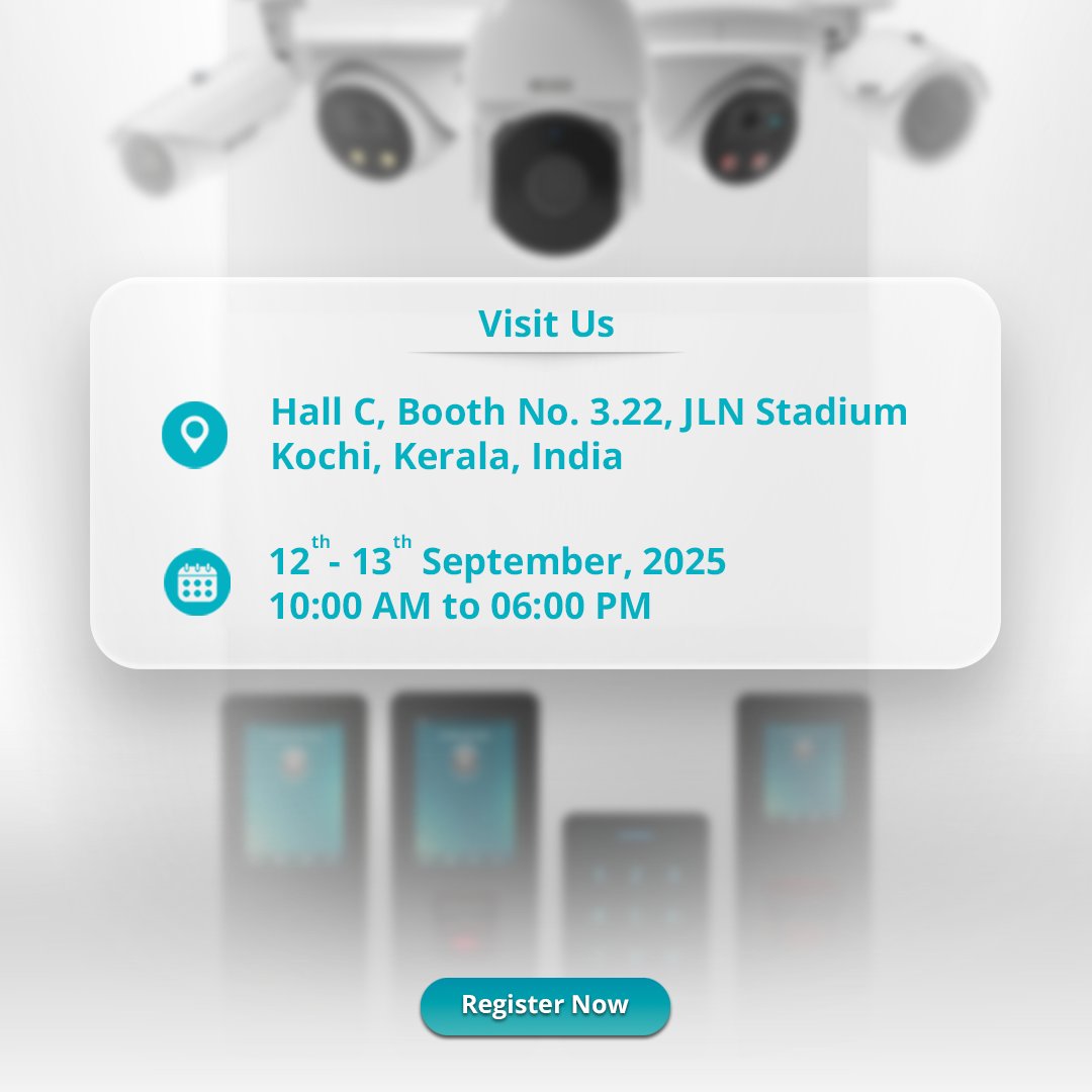 Matrix_Comsec's tweet image. Matrix x Valence Technology at #AutoSec2025, Kerala. 

Discover our Video Surveillance, Access Control &amp;amp; Time-Attendance solutions for smarter, safer workplaces.
 
Register here:  matrixcomsec.com/autosec-expo/

#PhysicalSecurity #AccessControl #TimeAttendance #MatrixComsec