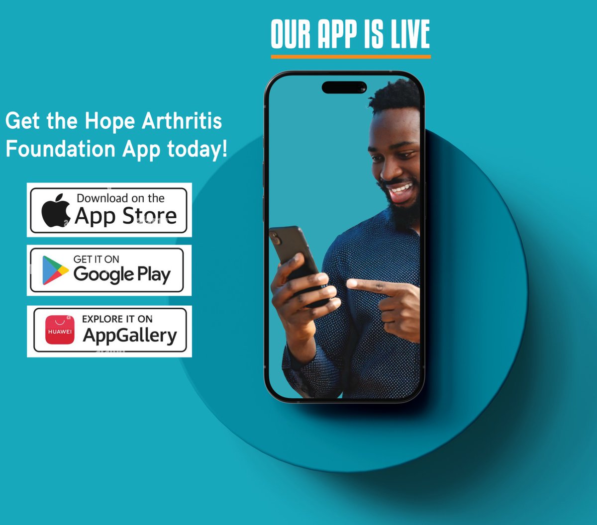 Our mobile app is a tool for change, spreading awareness, busting myths, and building a more informed community around childhood arthritis and bone health.

🧡 Whether you're a parent, teacher, or health worker, there’s sth for you to learn.

📥 Download
linktr.ee/hopearthritisf…