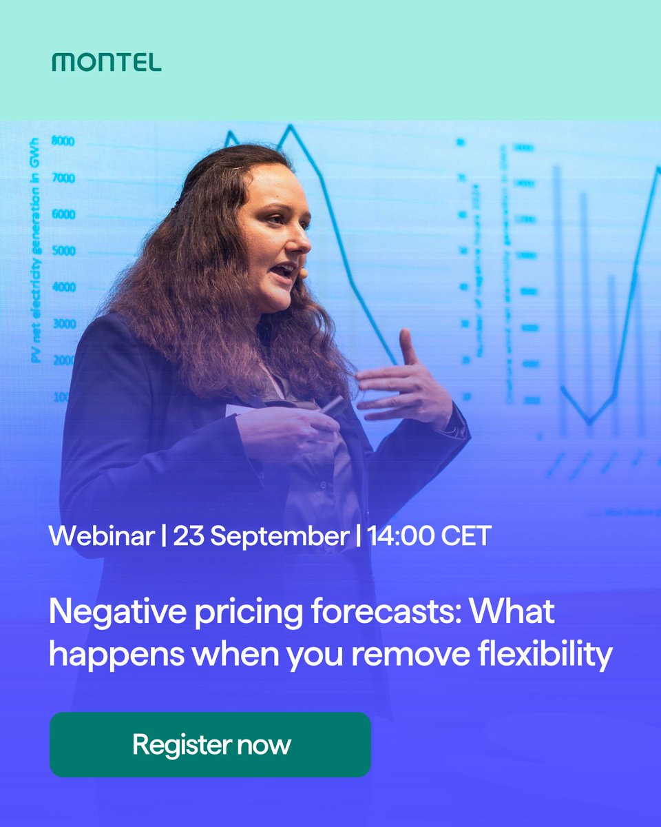 Negative pricing forecasts: What happens when you remove flexibility? FREE WEBINAR

Negative power prices are becoming increasingly frequent across Europe. The rapid growth of renewables, combined with limited system flexibility, is driving volatility. But how much can