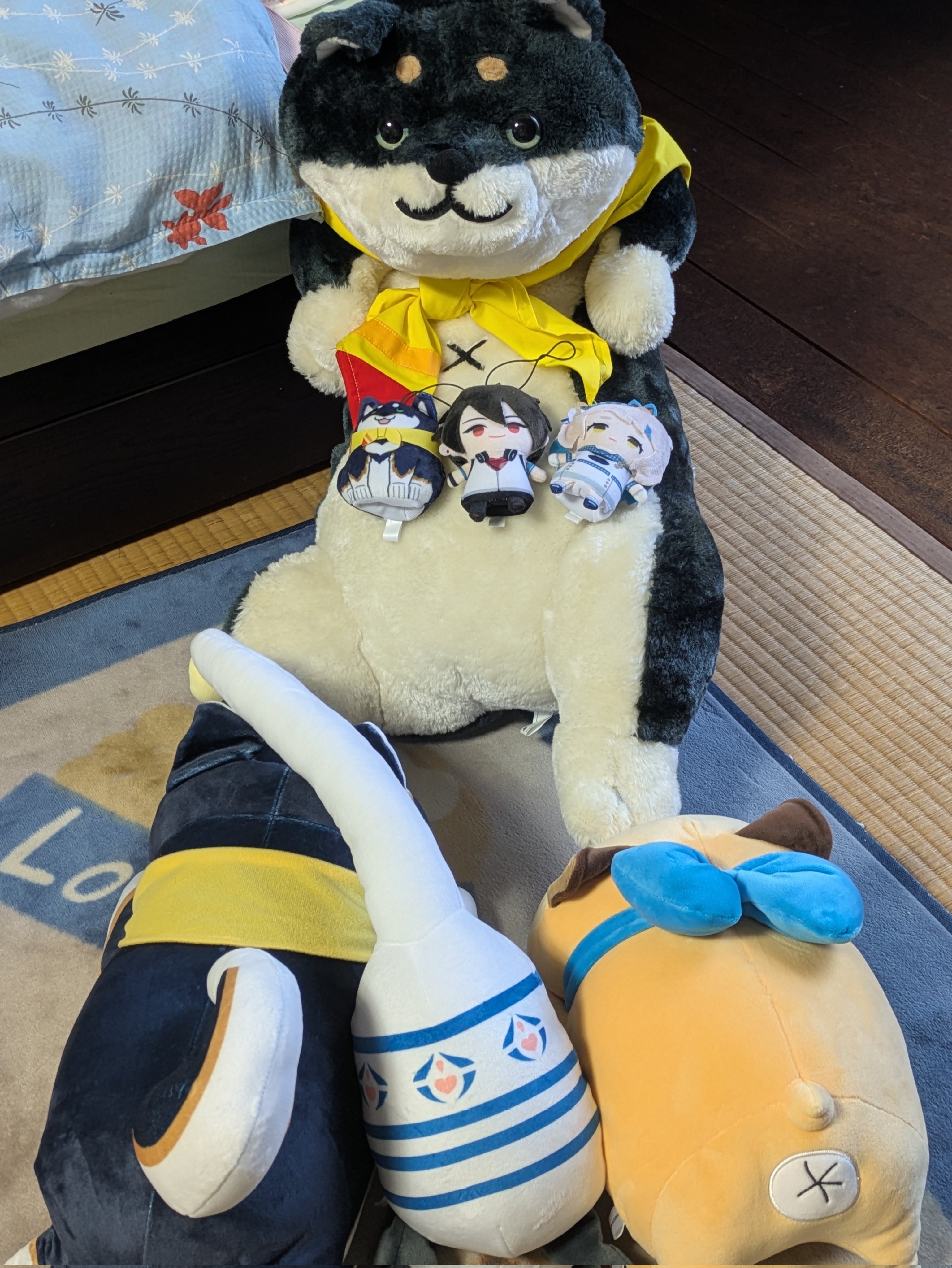 自分ツッコミくまONKYOコラボ I♡music ぬいぐるみ m326 自分ツッコミくまONKYOコラボ I♡music ぬいぐるみ m326