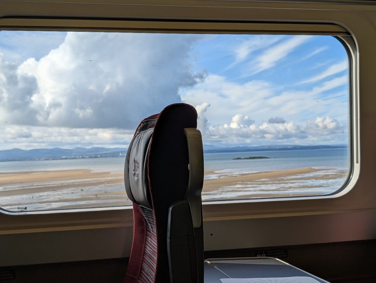 I do love a train that stops at Edinburgh #womenwontwait