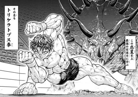 ガチでトリケラトプス拳の構えをするならこう🤛

最強の突進力🦖

#刃牙
#私は握撃が好き
#刃牙で1番好きな技教えて