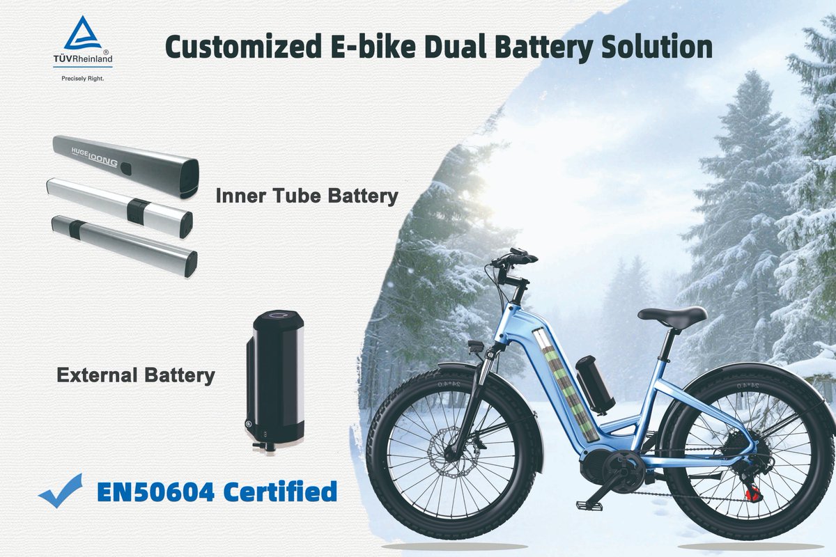 AnneFirstPower's tweet image. Our batteries just leveled up! 🔋⚡
✅ EN 50604 certified – Europe’s latest safety standard for e-bike power.
Stronger. Safer. Greener. 🌍🚴‍♀️
Let’s ride the future, together.
#ebike #batterypack #en50604 #ebikebattery