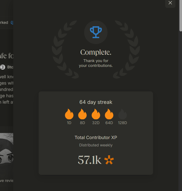 64 günlük yolculuk oldu  <a href="/ethos_network/">Ethos</a> 
Profilimize uğramak isteyene --> app.ethos.network/profile/x/Cryp…