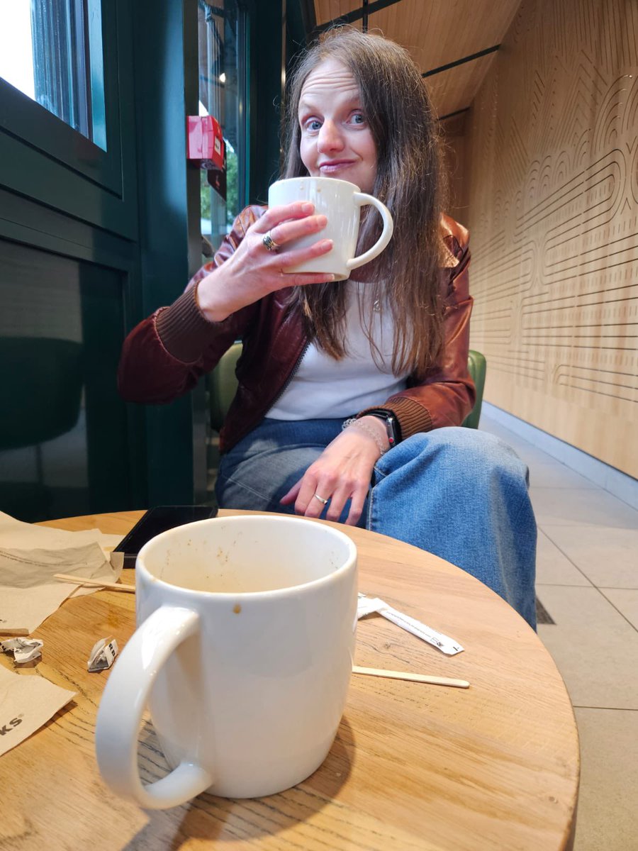Out for coffee on this miserable Thursday with @BeardyJell. 

I’m around if anyone wishes to see me tomorrow.

🔗adultwork.com/7098201.
📲 07954 867946
📍 Near Junction 10, M6.