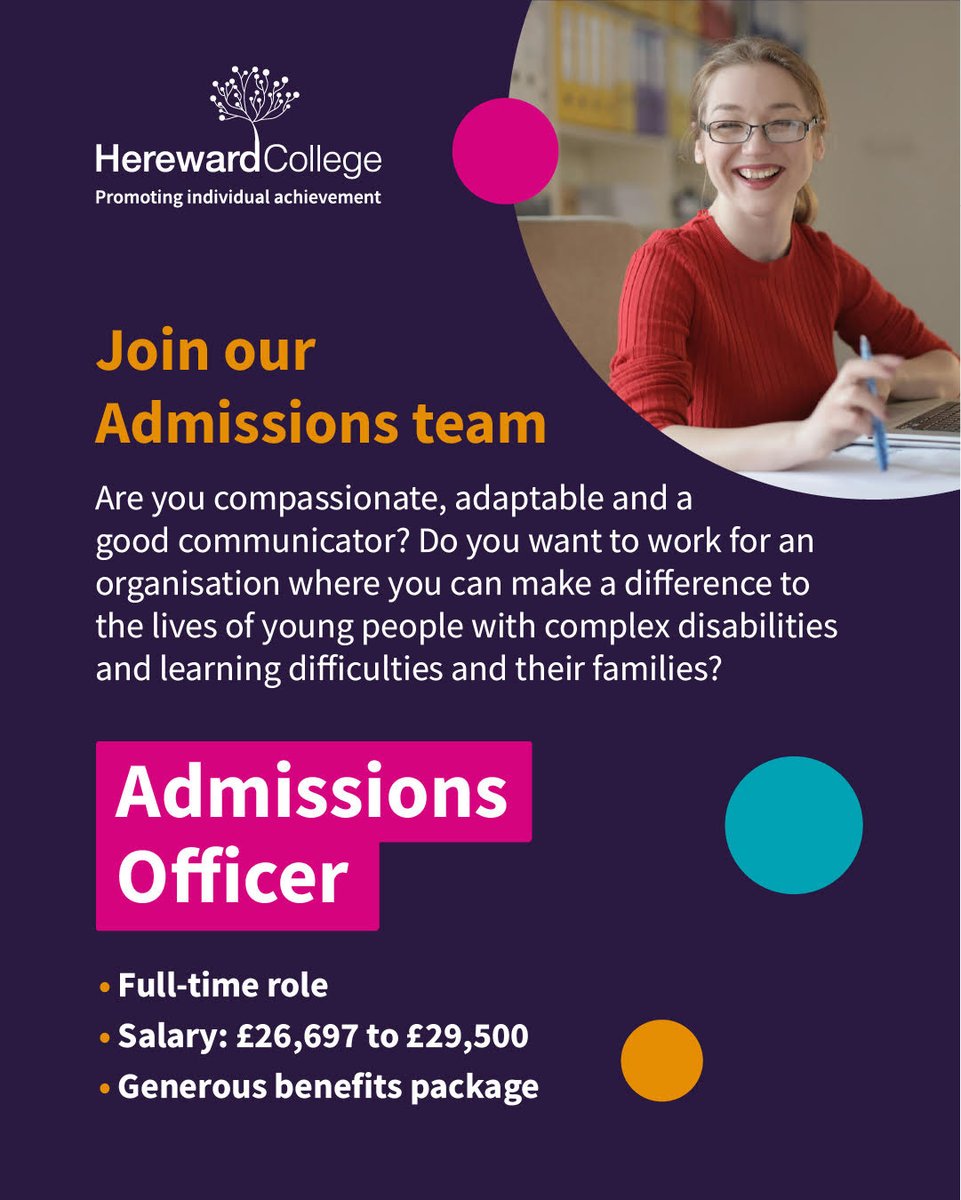 Hereward College tweet media