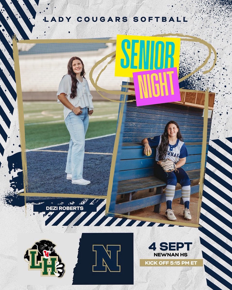 ⭐️ SENIOR ⭐️ NIGHT ⭐️ 
💛🥎💙