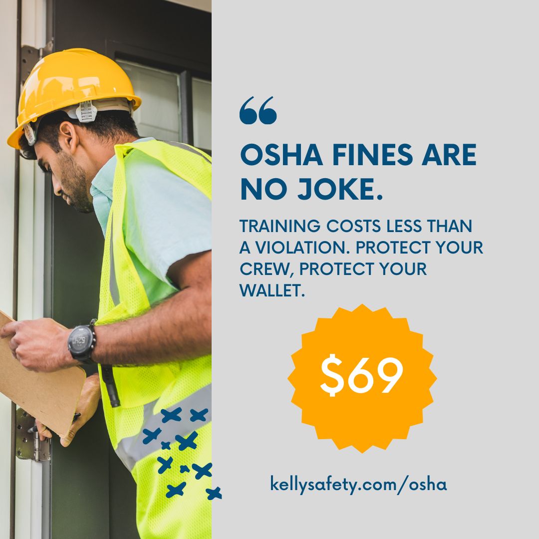 🚨 Blue Collar jobs are BOOMING! Do you  have your OSHA 10/30? 🚨 More companies are requiring OSHA 10 &amp; 30 cards before you even set foot on site. Don’t get left behind.      ⚡100% online⚡Mobile-friendly⚡Start today, finish on your time! The difference between landing the job