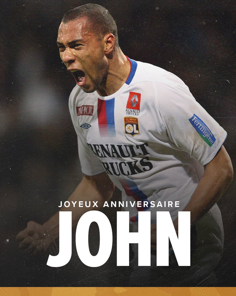 OL's tweet image. Double Champion de France et double vainqueur du Trophée des Champions, notre ancien attaquant norvégien fête ses 46 ans ce vendredi ! ⚽🇳🇴

𝐉𝐨𝐲𝐞𝐮𝐱 𝐚𝐧𝐧𝐢𝐯𝐞𝐫𝐬𝐚𝐢𝐫𝐞 𝐉𝐨𝐡𝐧 𝐂𝐚𝐫𝐞𝐰 🥳🎂
