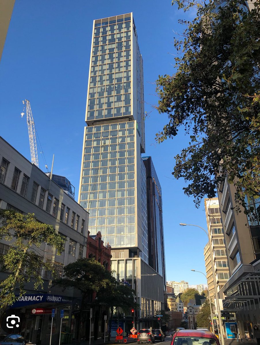 Voco/HIE hotels stacked on top of each other. #ctbuhwalks